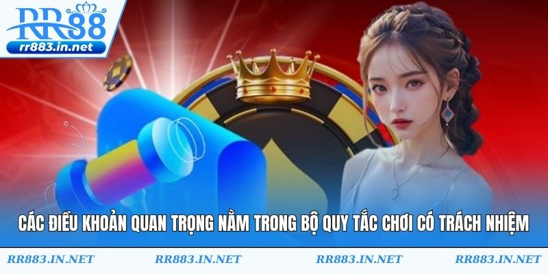 Các điều khoản quan trọng nằm trong bộ quy tắc chơi có trách nhiệm