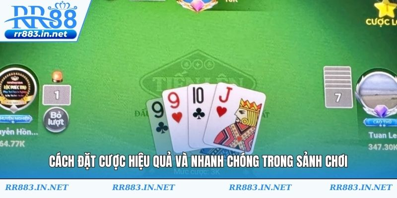 Cách đặt cược hiệu quả và nhanh chóng trong sảnh chơi